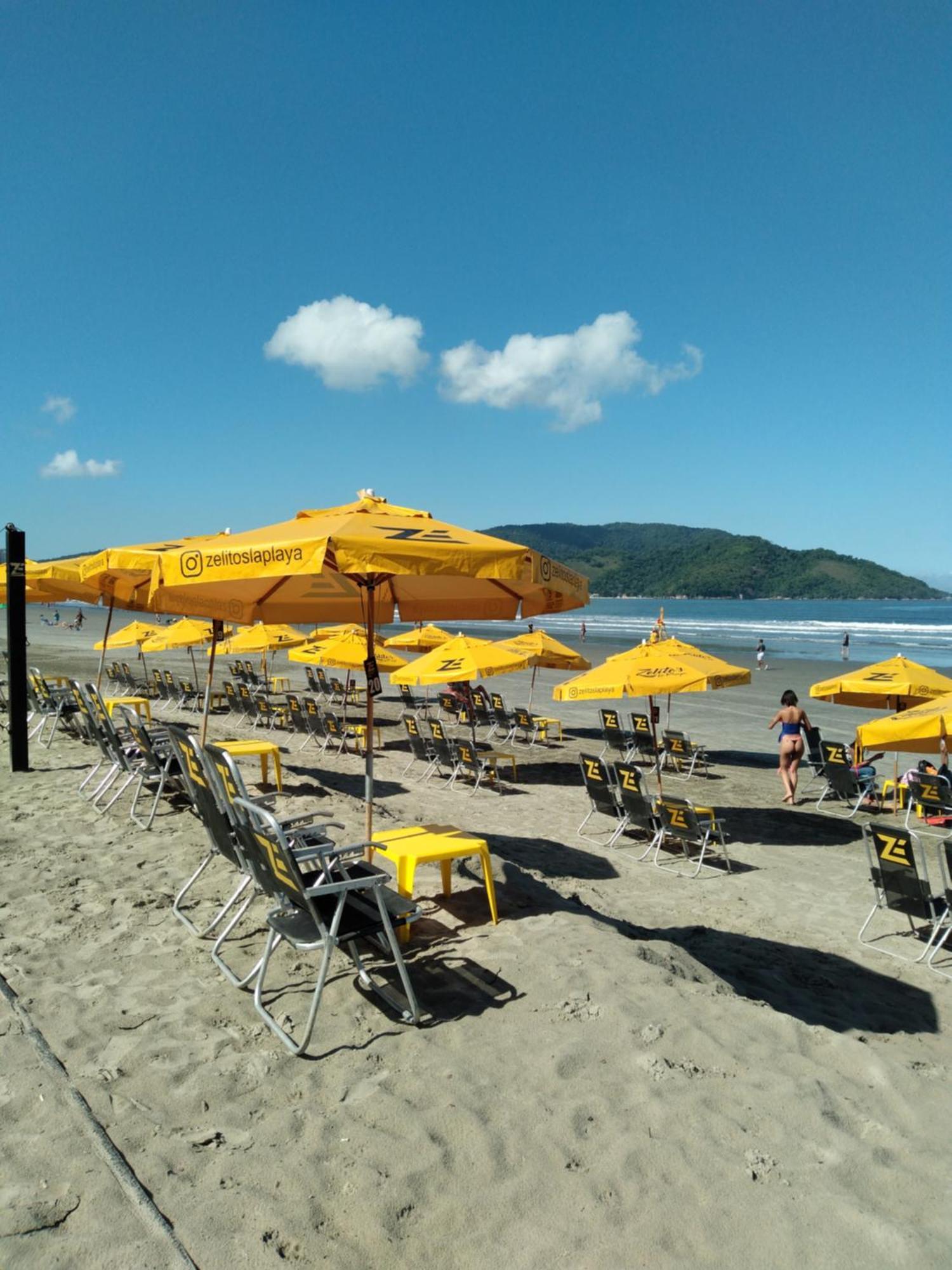 Varanda Mar - Estudio Em Santos Na Quadra Da Praia Eksteriør billede