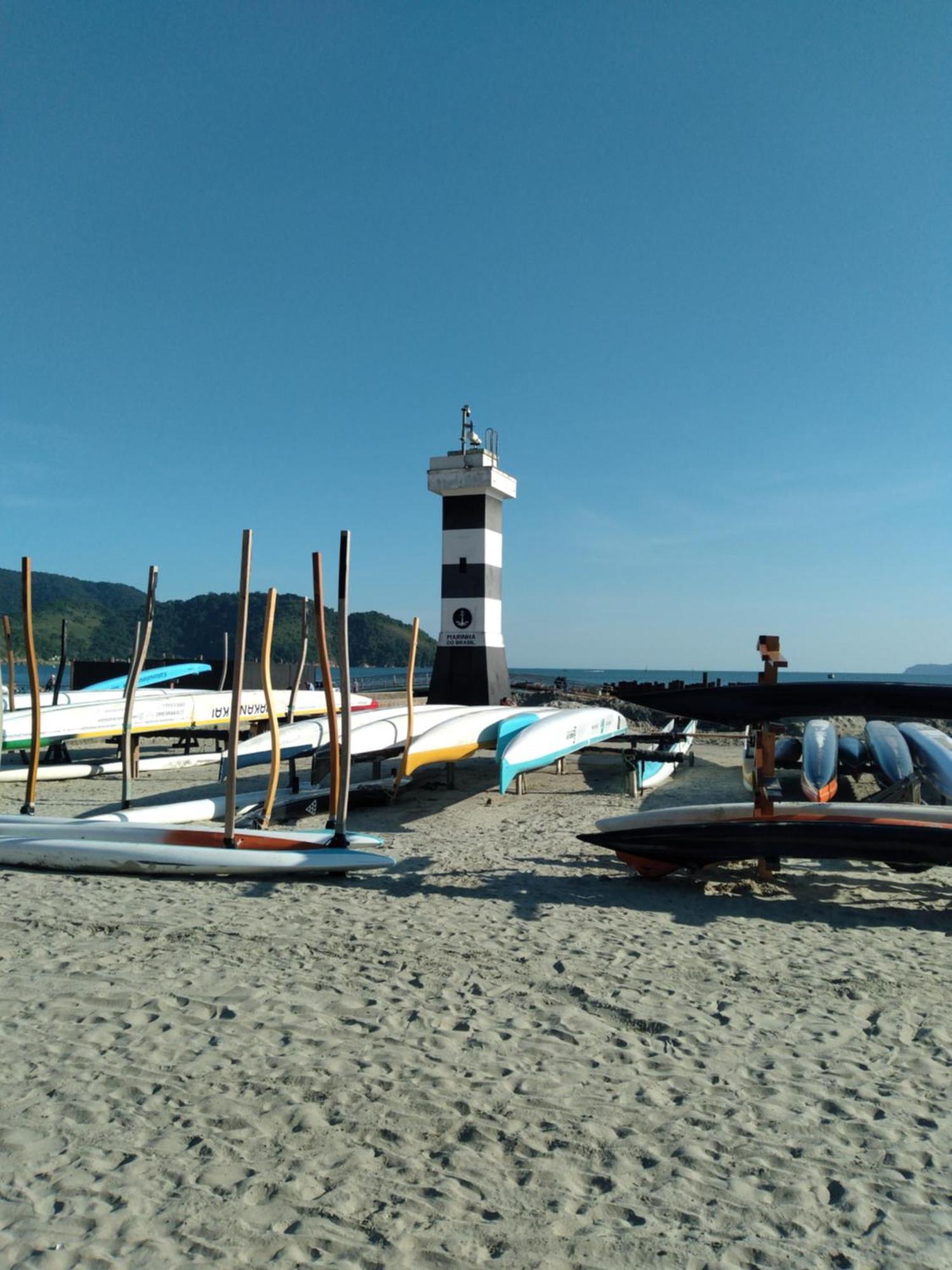 Varanda Mar - Estudio Em Santos Na Quadra Da Praia Eksteriør billede
